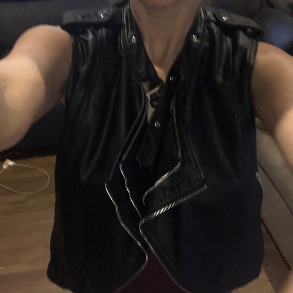 David Bitton Buffalo Vest - Picture 5 of 6